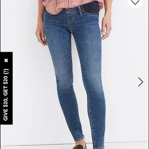Madewell maternity jeans